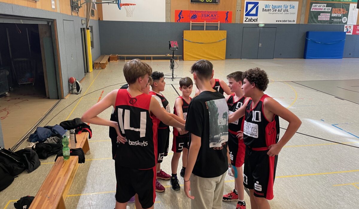 Team Huddle - Saisonstart U14 in Dorsten